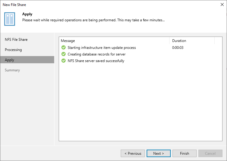 Step 5. Apply File Share Settings