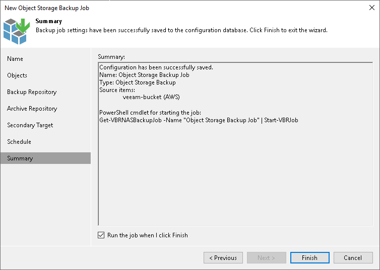 Finish Working with Wizard Step 9. Finish Working with Wizard