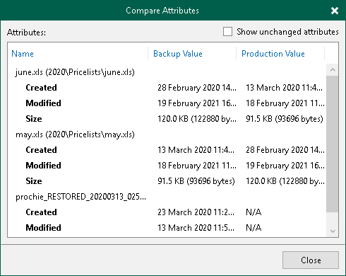 Step 4. Select Files and Folders to Restore