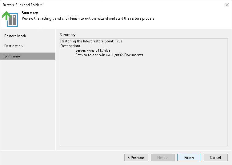 Step 9. Finish Working with Wizard