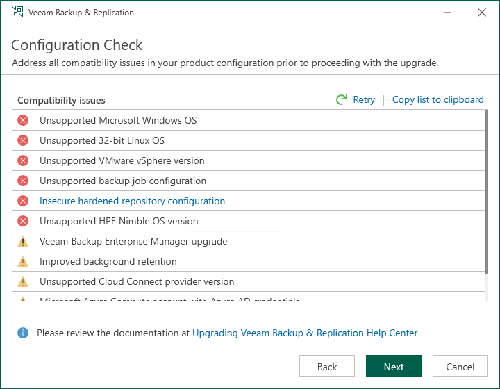 Step 6. Perform Configuration Check