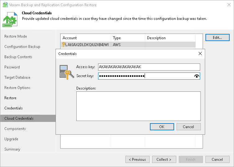Step 10. Finalize Restore Process