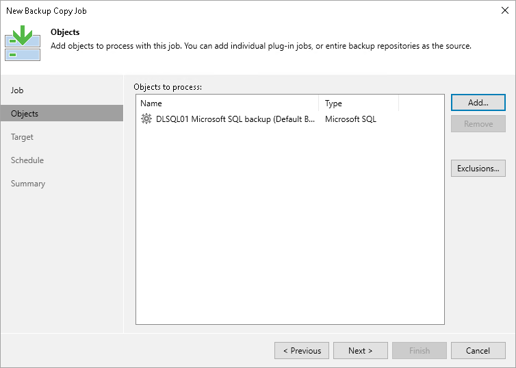 Step 3. Select Backups to Process