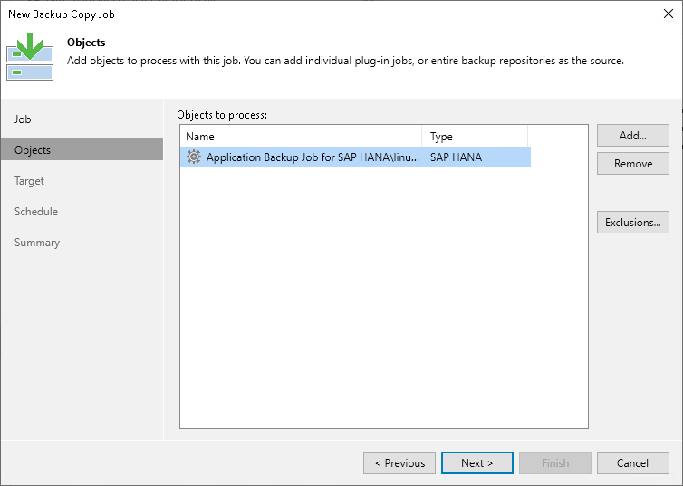 Step 3. Select Backups to Process