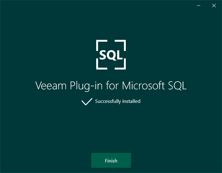 Installing Veeam Plug-in