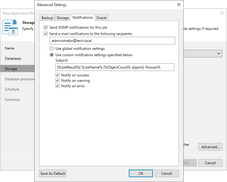 Notification Settings