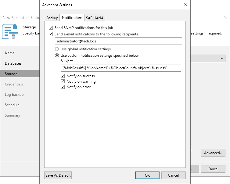 Notification Settings
