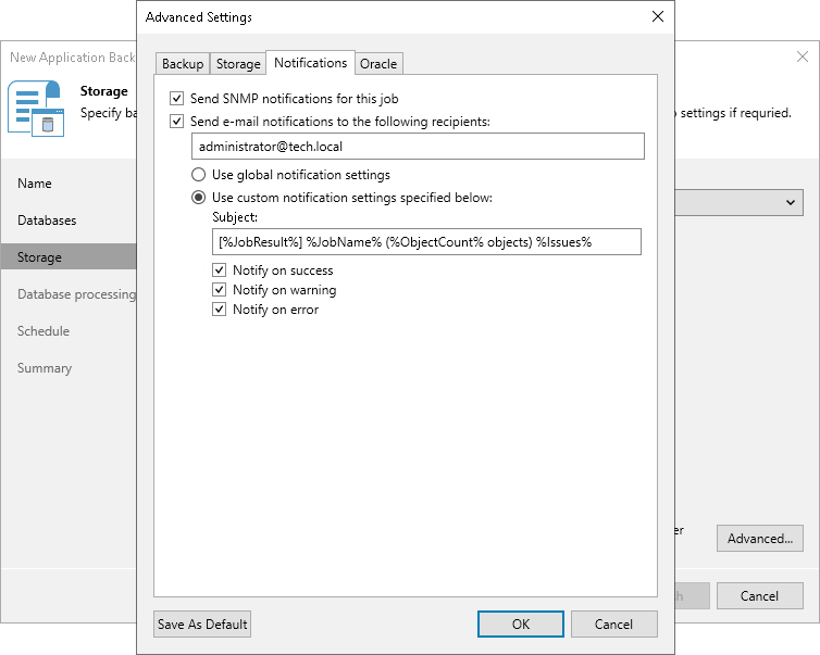 Notification Settings