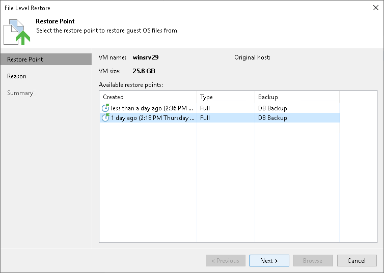 Restoring from Microsoft Windows File Systems (FAT, NTFS or ReFS)))