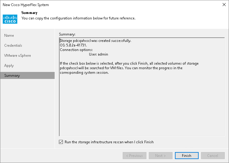 Step 6. Finish Working with Wizard