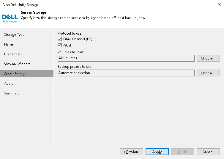 Step 6. Specify Agents Access Options