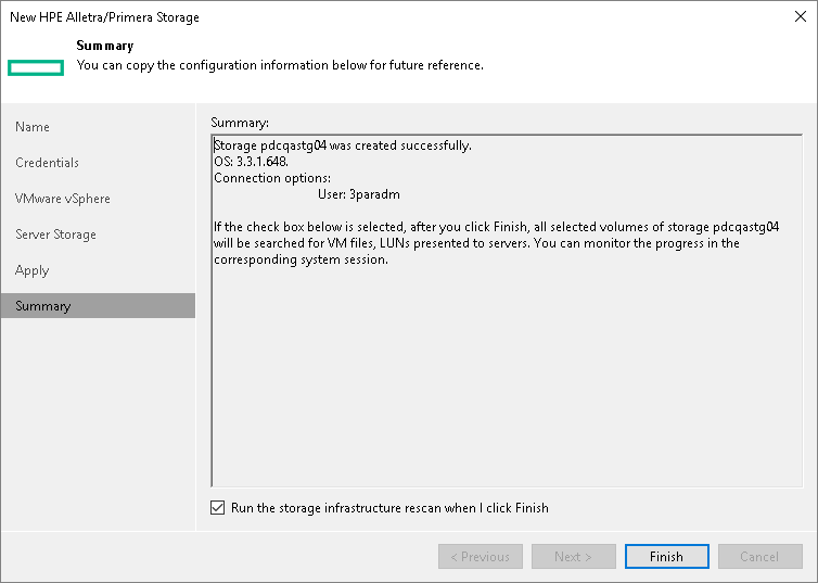Step 8. Finish Working with Wizard