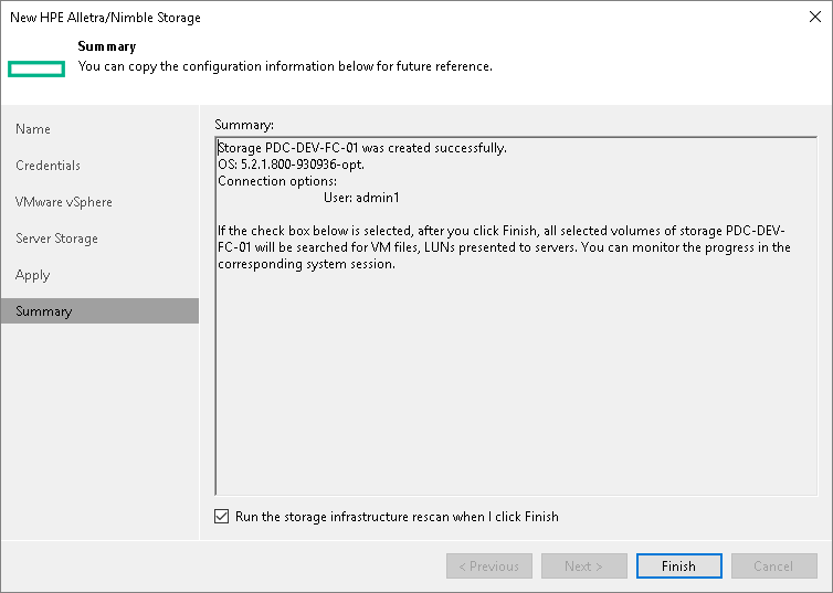 Step 7. Finish Working with Wizard