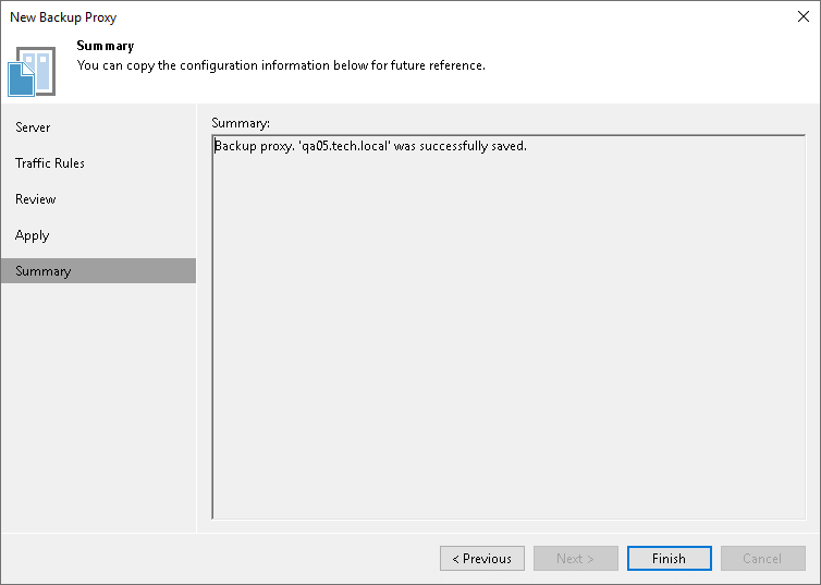 Step 6. Finish Working with Wizard