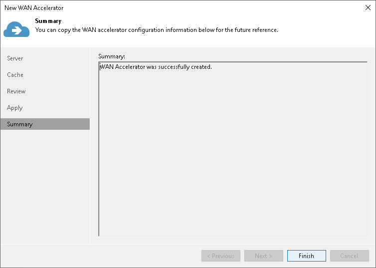 Step 6. Finish Working with Wizard