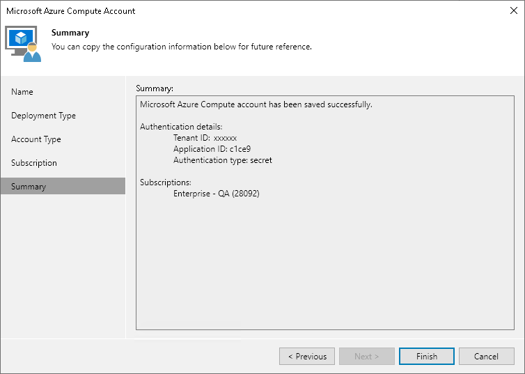 Step 6. Finish Working with Wizard