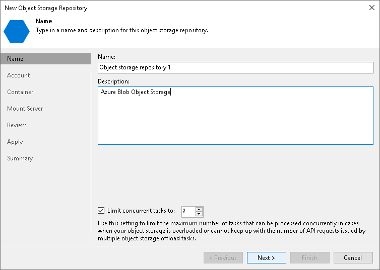 Specify Repository Name