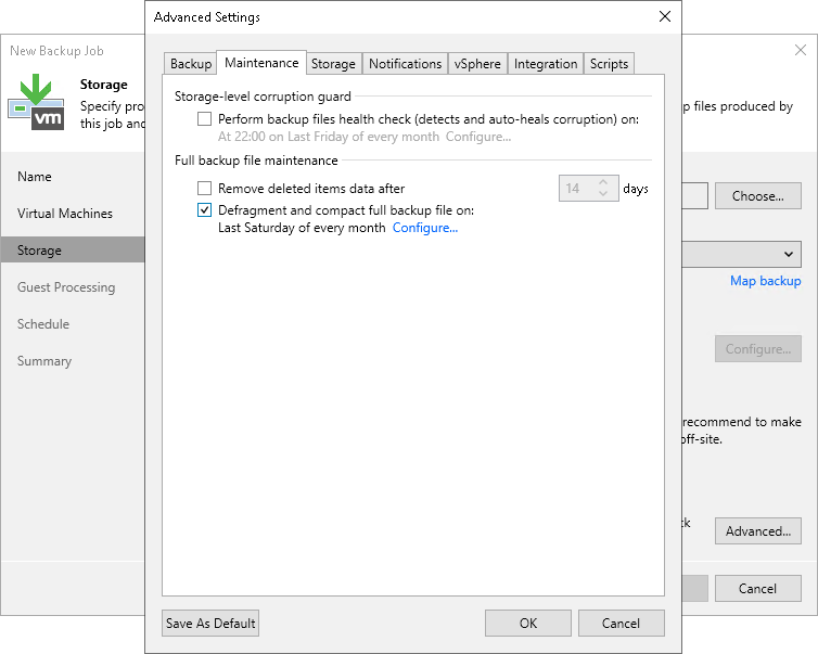 Compact of Full Backup File