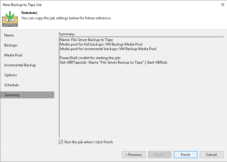 Step 9. Finish Working with Wizard