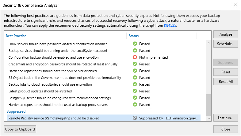 Security & Compliance Analyzer