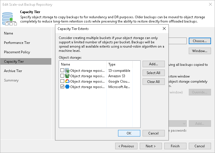 Extending Scale-Out Repositories