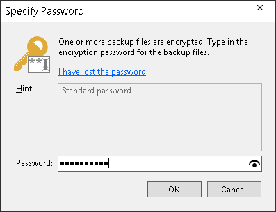 Decrypting Backups