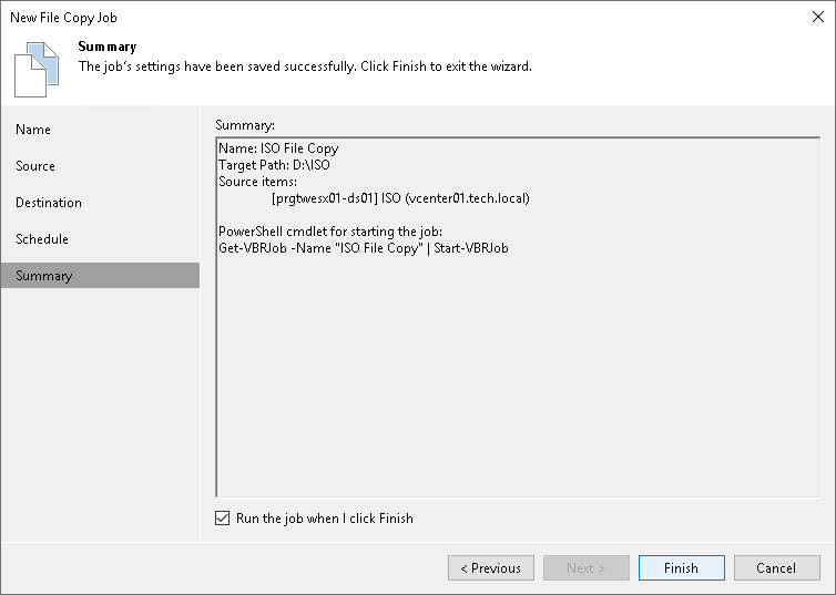 Step 6. Finish Working with Wizard