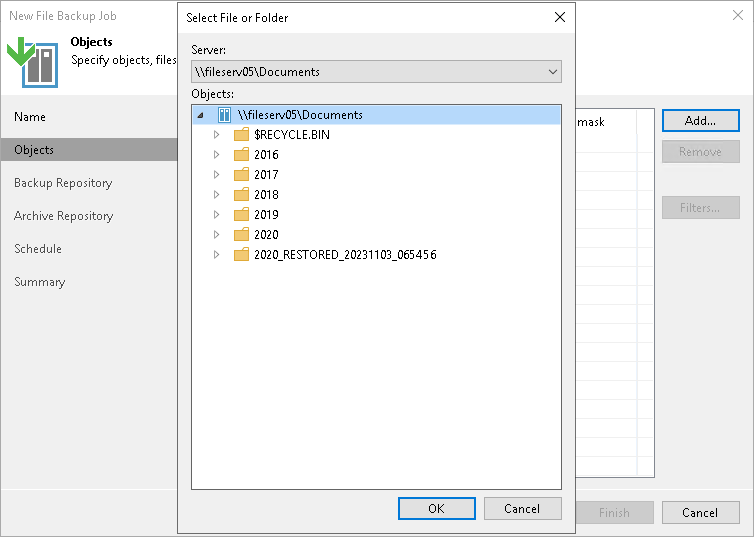 Select Files and Folders to Back Up Step 3. Select Files and Folders to Back Up
