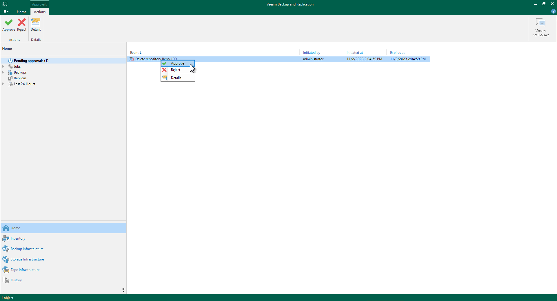 Four-Eyes Authorization
