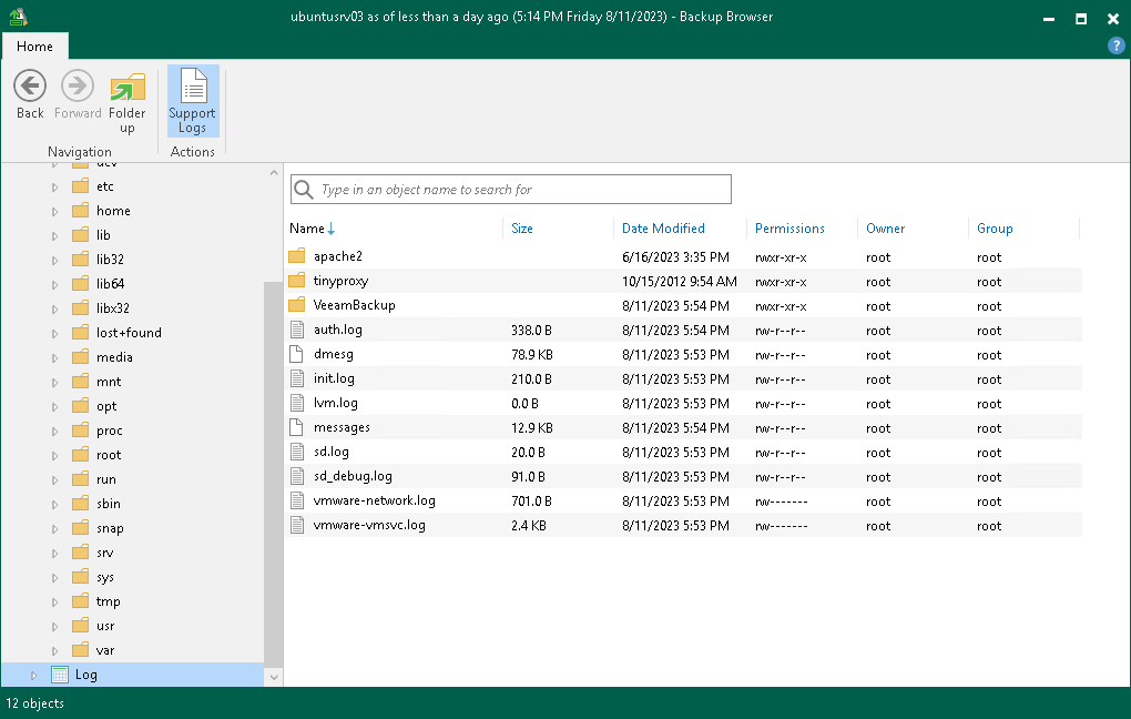 Step 10. Finalize Restore