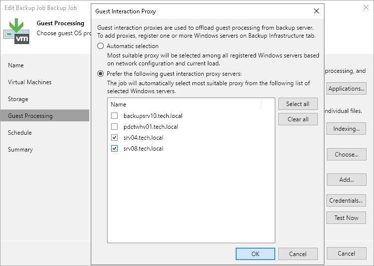 Guest Interaction Proxies