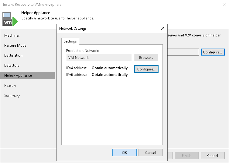 Step 7. Configure Helper Appliance