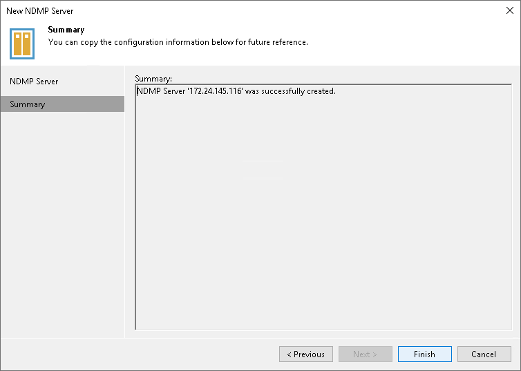 Step 3. Finish Working with the Wizard