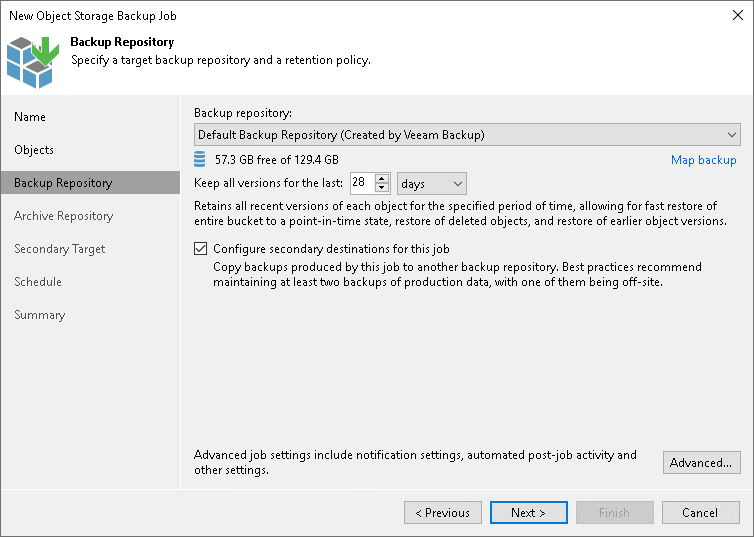 Step 4. Specify Backup Repository Settings