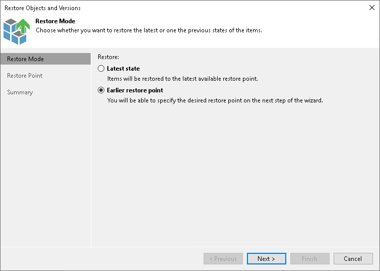 Step 5. Select Restore Mode