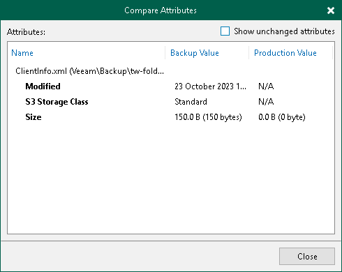 Step 4. Select Objects to Restore