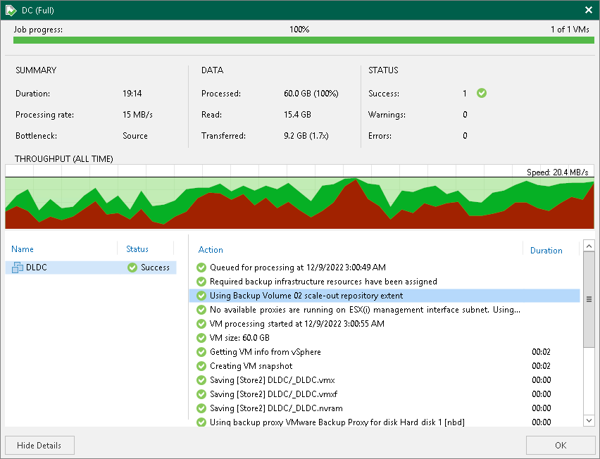 Discovering Backups in Scale-Out Backup Repositories