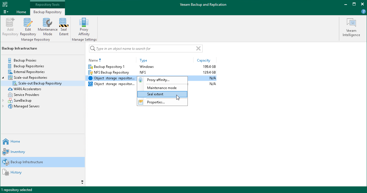 Switching to Sealed Mode