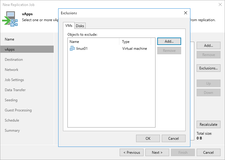 Step 4. Exclude Objects