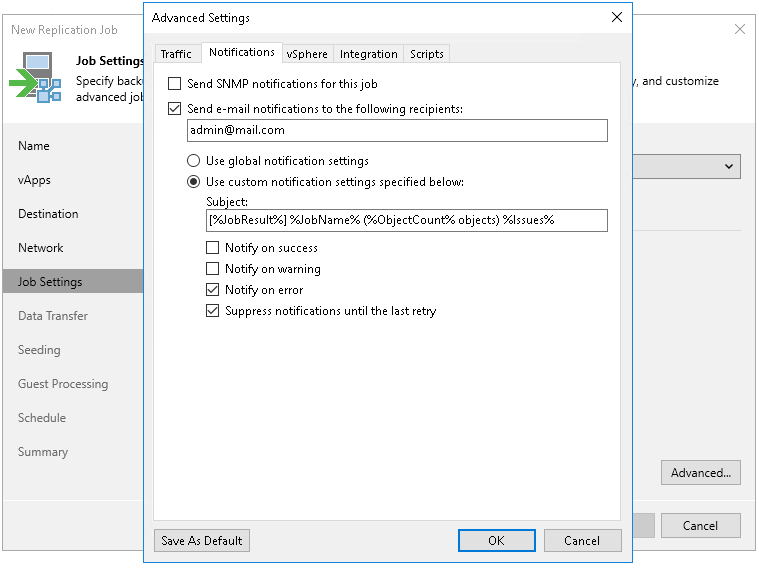 Notification Settings