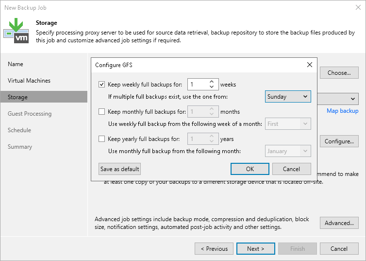 Step 7. Configure Long-Term Retention
