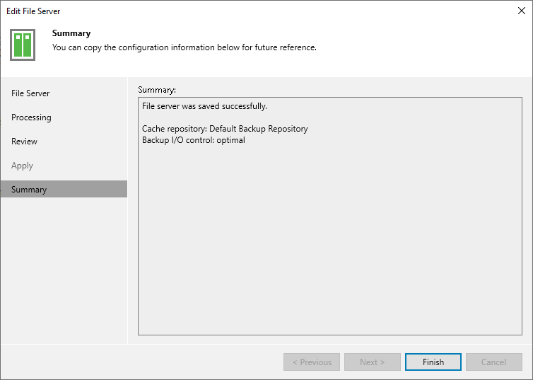 Step 6. Finish Working with Wizard
