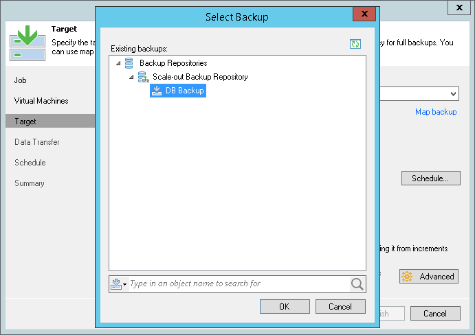 Mapping Backup Copy Jobs