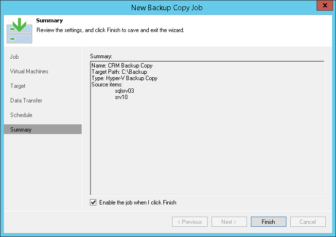 Step 12. Finish Working with Wizard