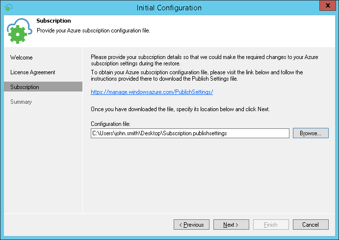 Configuring Veeam Appliance