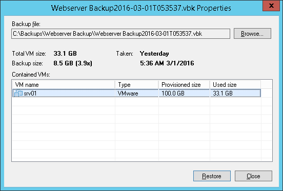 Step 1. Choose Backup File