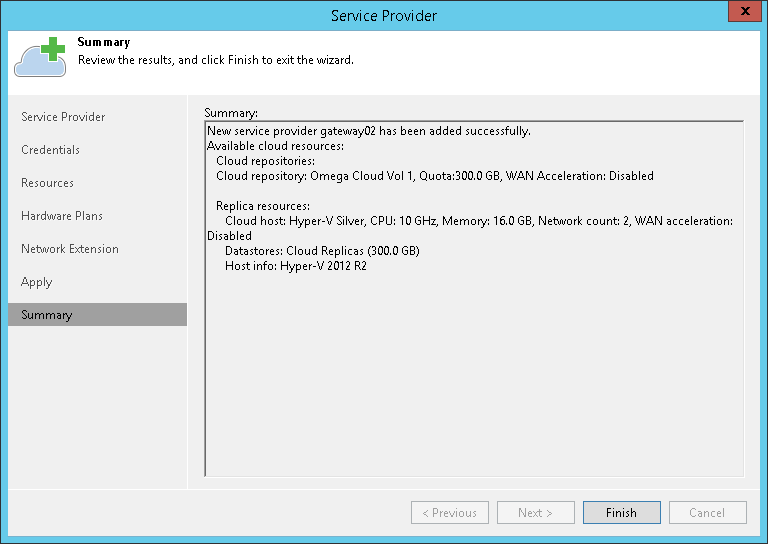 Step 8. Finish Working with Wizard