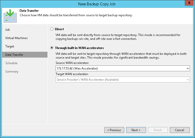Creating Backup Copy Jobs