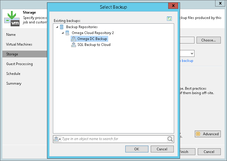Moving Tenant Backups to Another Cloud Repository