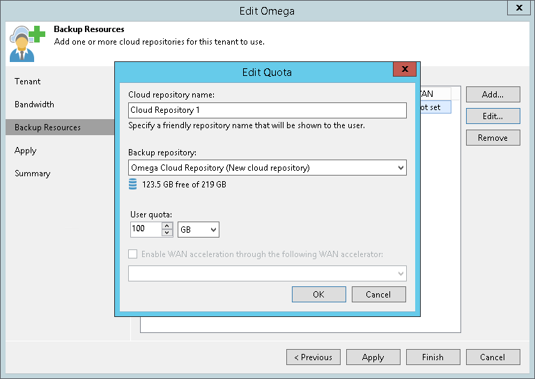 Moving Tenant Backups to Another Cloud Repository